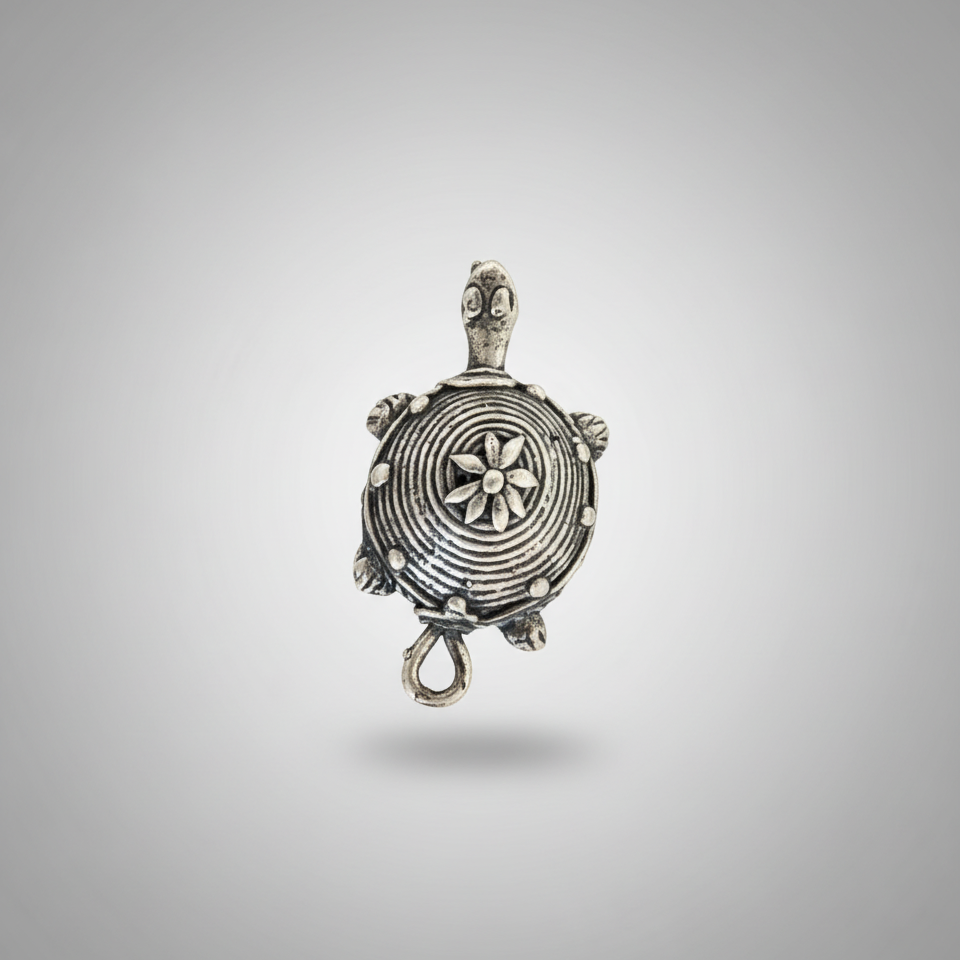 Dokra Turtle Pendant