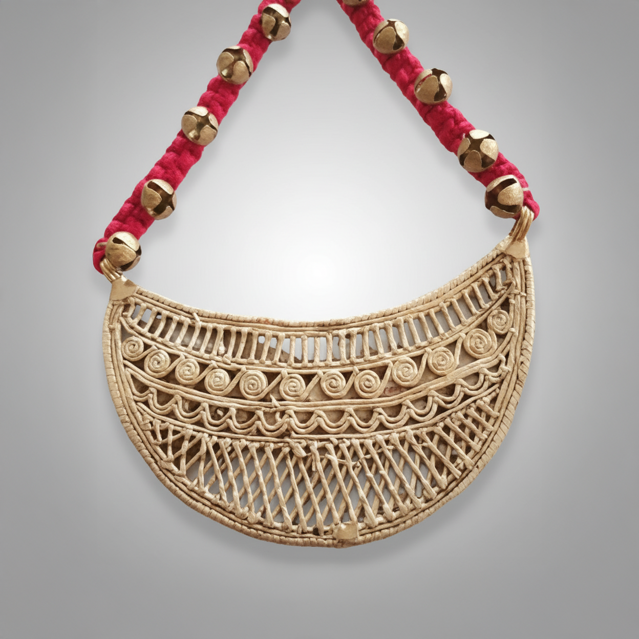 Dokra Half-Moon Necklace