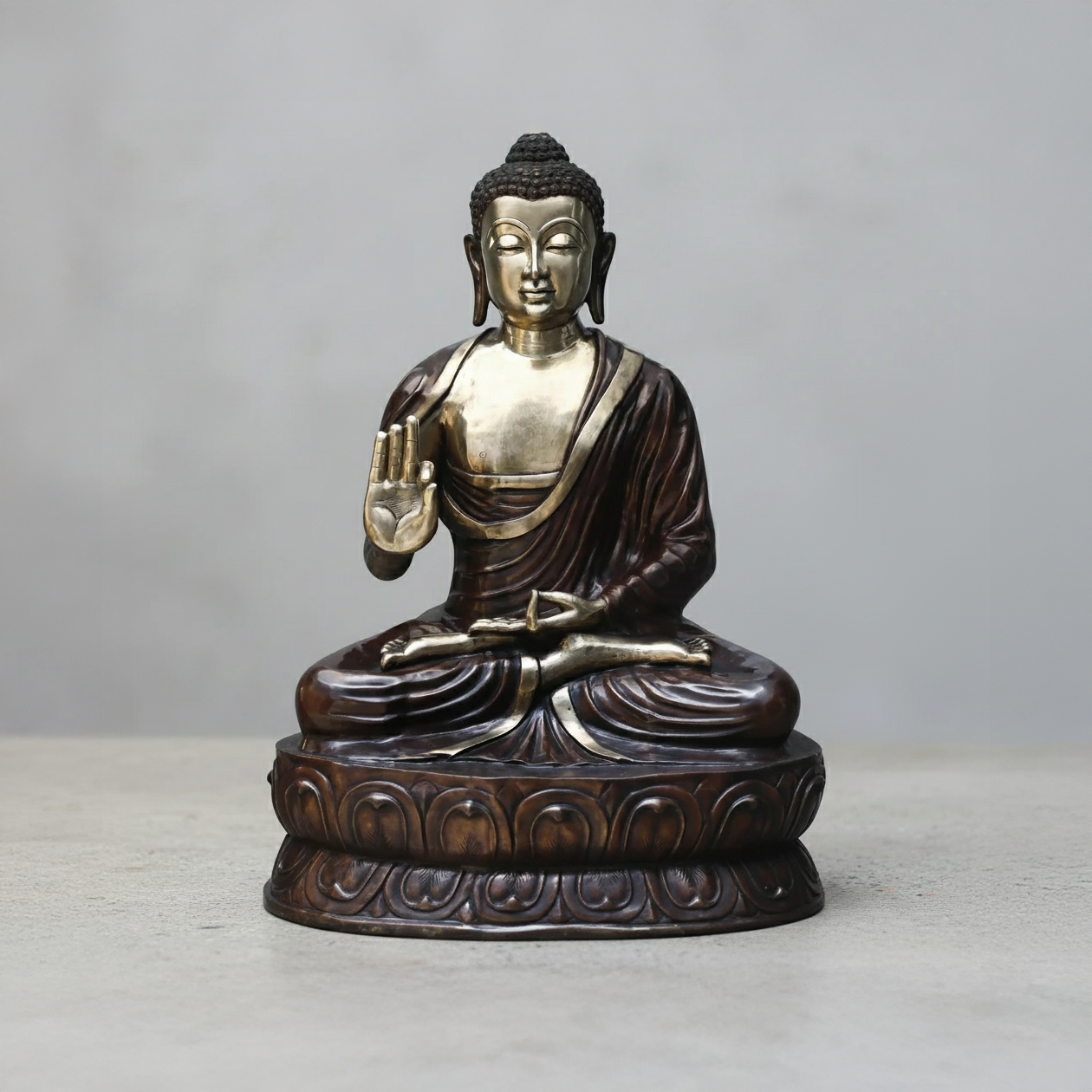 Brass Buddha Idol